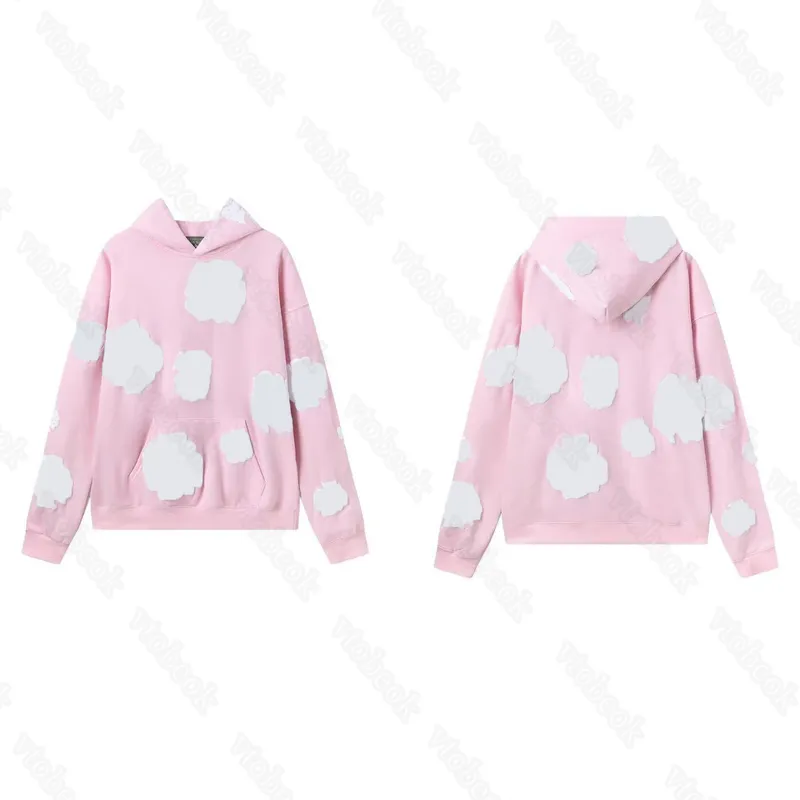 Men Mujeres sudaderas con capucha de moda Foam Foam Letras estampadas Jogger Flower Casual Drawstring Pantalones con capucha red