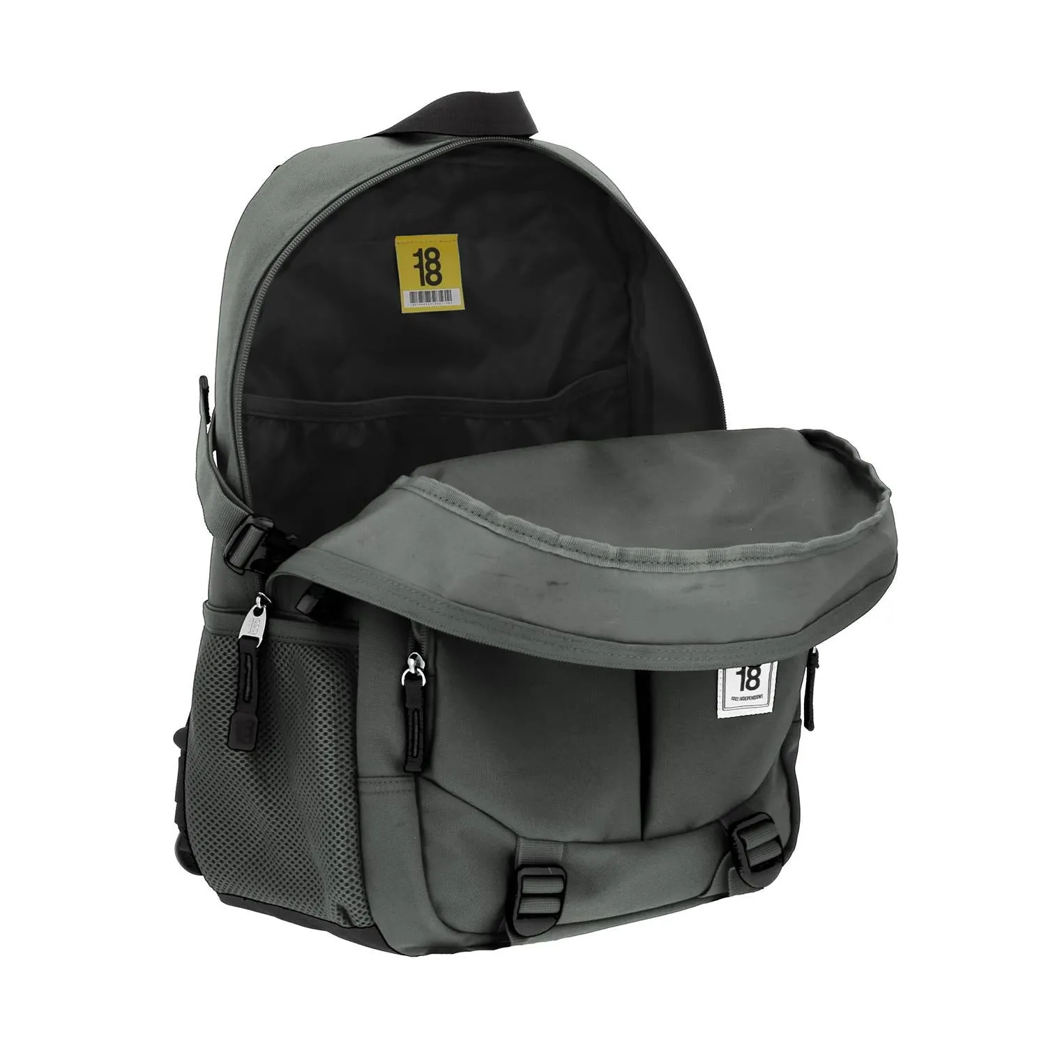 Mochila Grande 1818 Unisex Wynn Gris