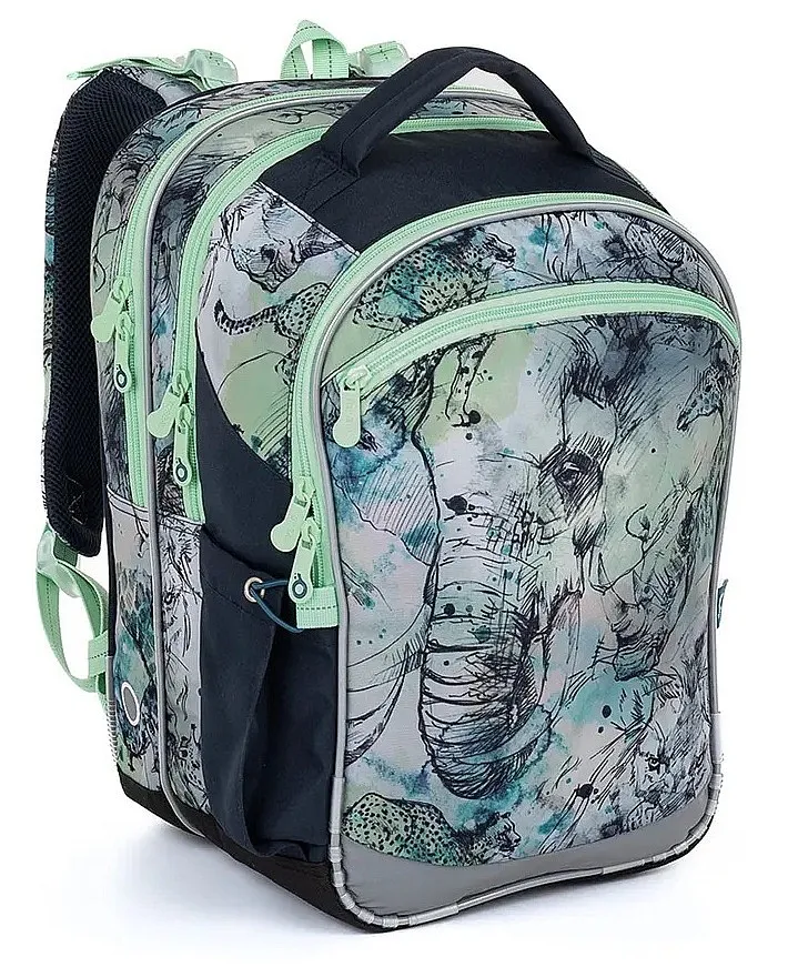 MOCHILA TOPGAL COCO 23016  B/KHAKI  UNISEX JUNIOR