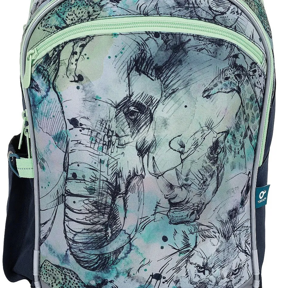 MOCHILA TOPGAL COCO 23016  B/KHAKI  UNISEX JUNIOR