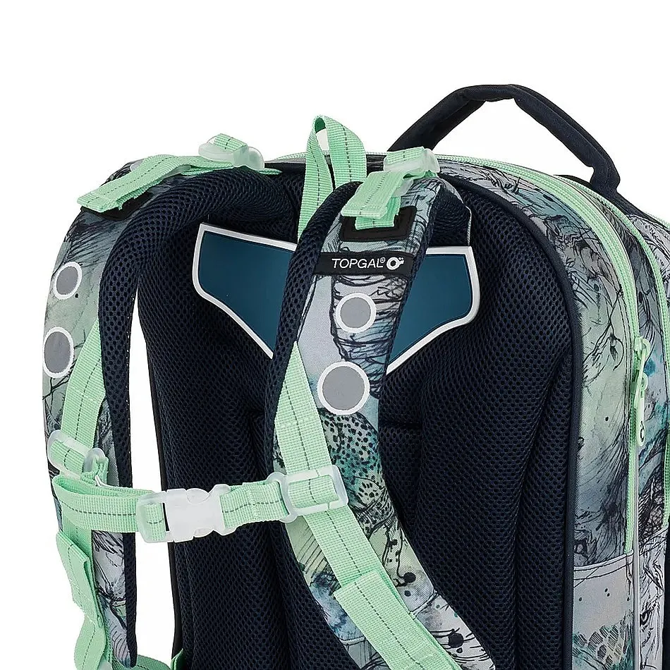 MOCHILA TOPGAL COCO 23016  B/KHAKI  UNISEX JUNIOR