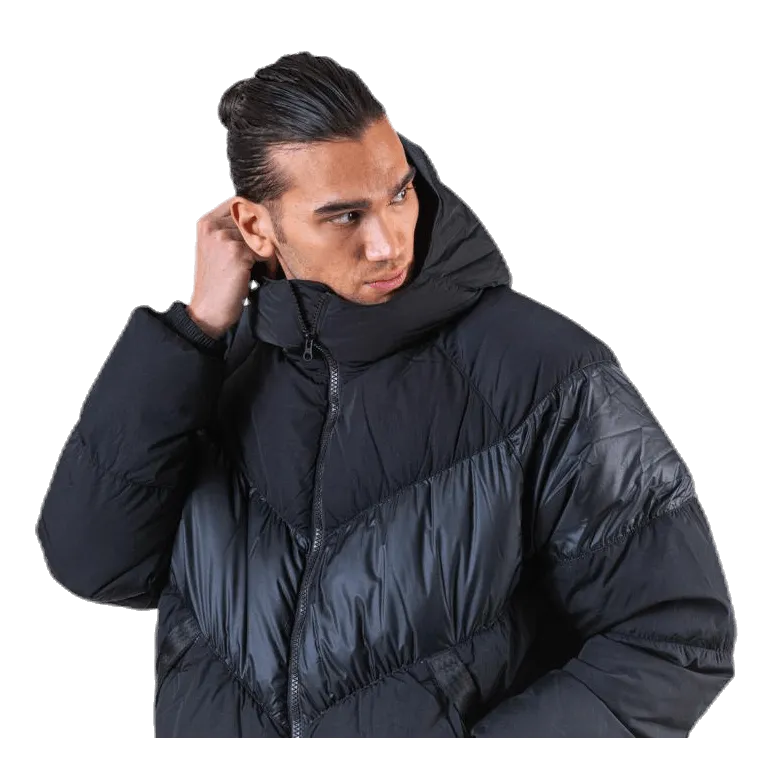 Nike Down Fill Hood Jacket Black