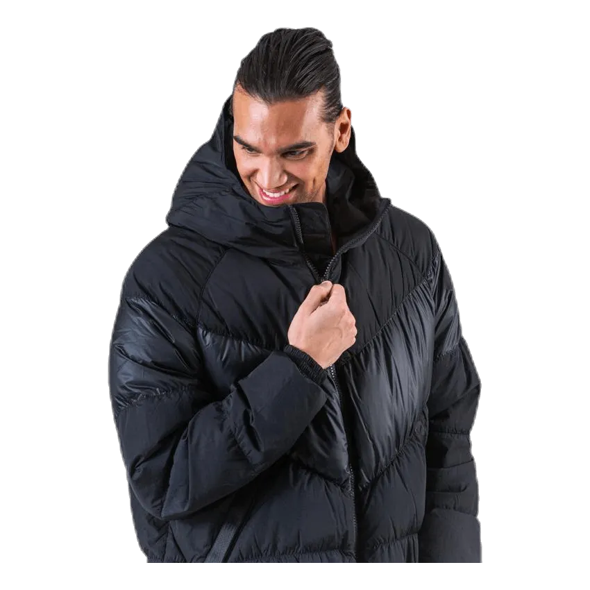 Nike Down Fill Hood Jacket Black