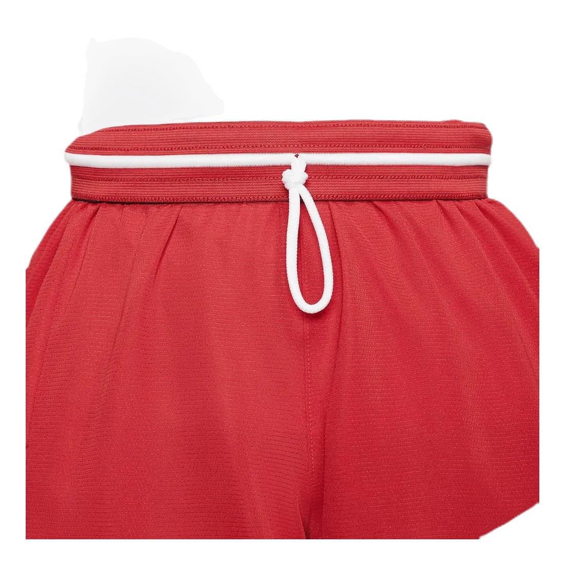 NIKE DRIFIT HBR BASKETBALL SHORTS WHITE/RED