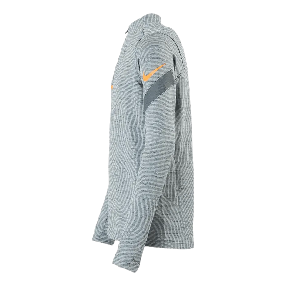 NIKE DRIFIT STRIKE DRILL JUNIOR GREY