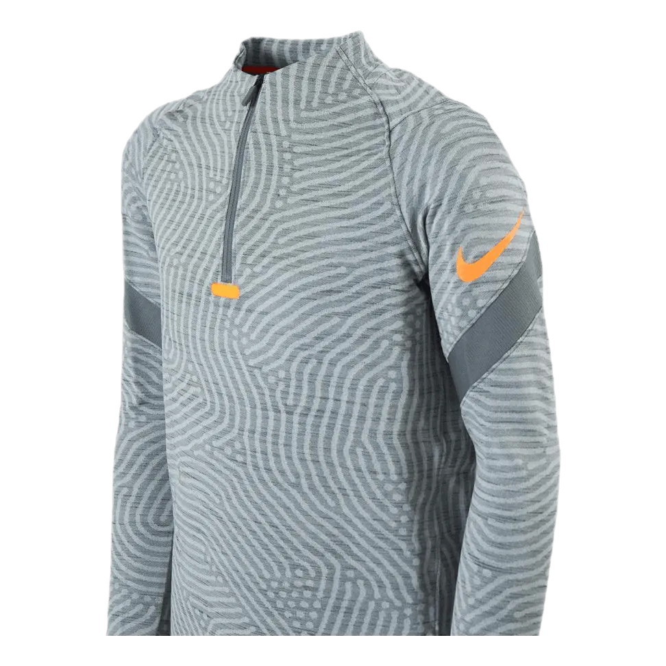 NIKE DRIFIT STRIKE DRILL JUNIOR GREY