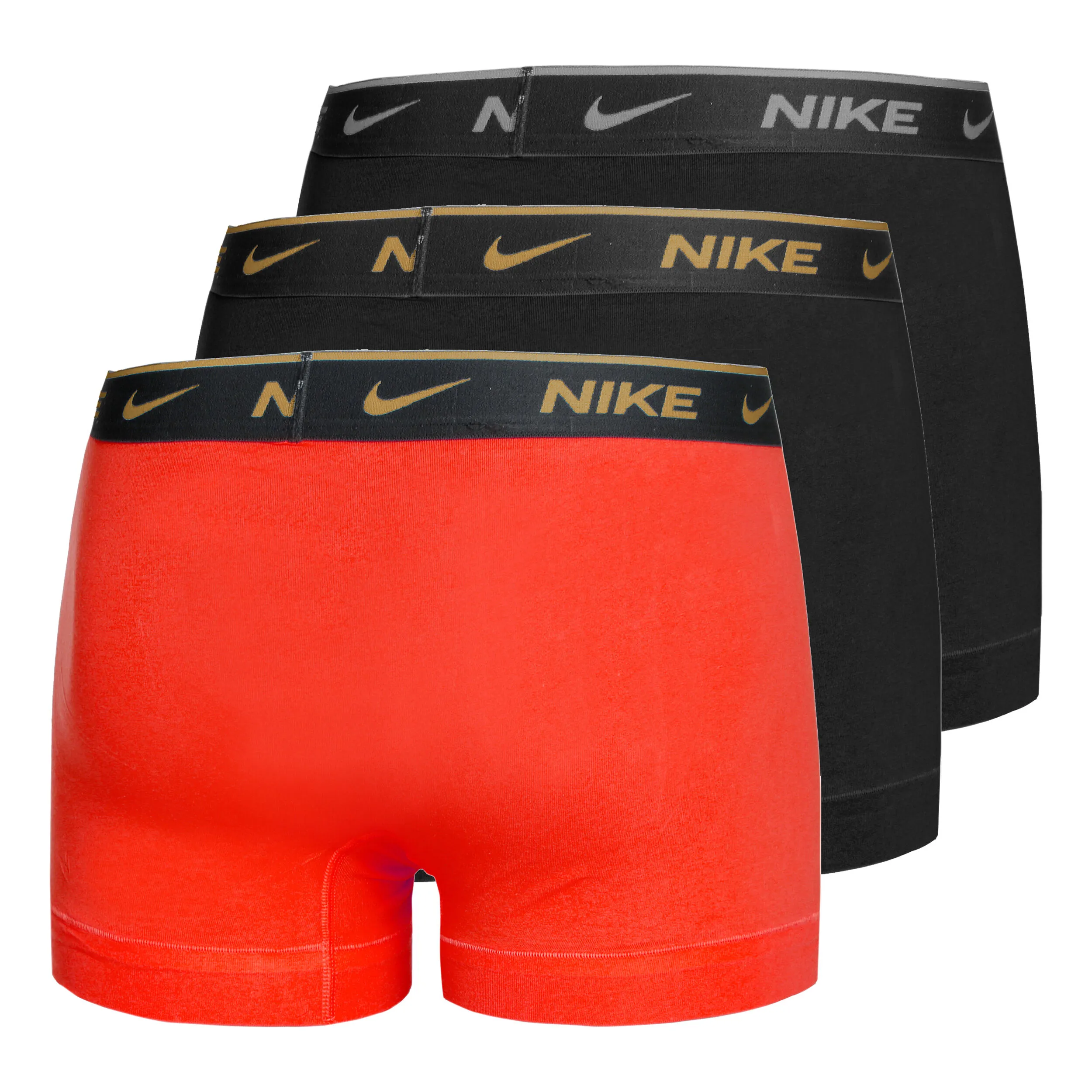 Nike Everyday Cotton Stretch Trunk Calzoncillos Tipo Bóxer Pack De 3 Hombres