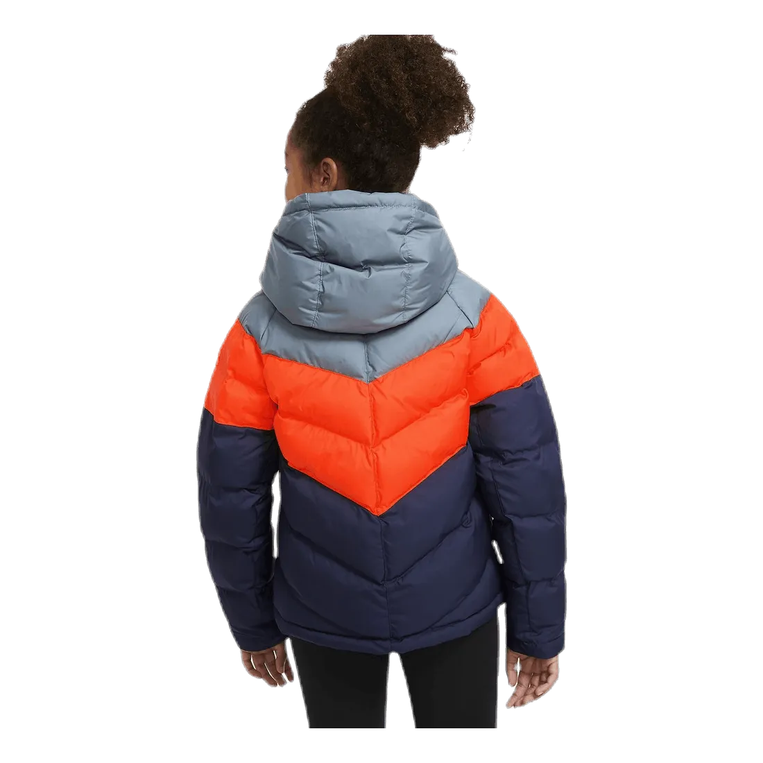Nike Junior NSW Stadium Jacket Orange/Blue