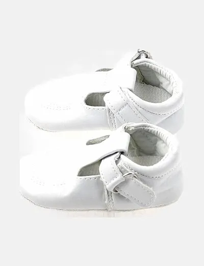 NoName Zapato azul detalle bordado