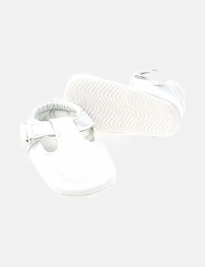 NoName Zapato azul detalle bordado