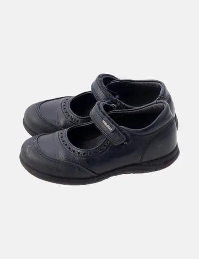 Pablosky Zapato azul marino piel