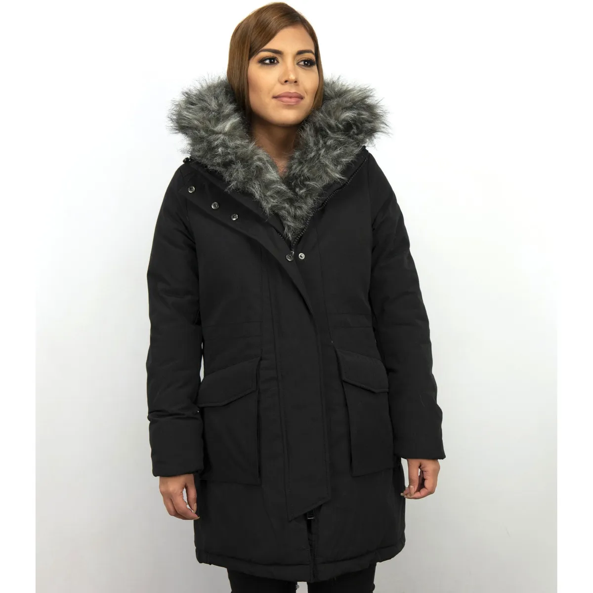 Parka Mujer Abrigos De Piel