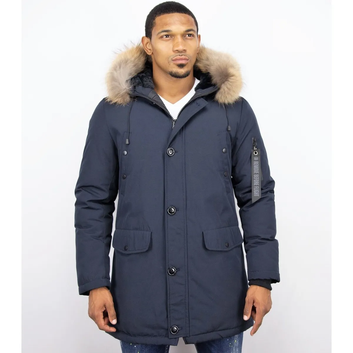Parkas Hombre Abrigos De Invierno