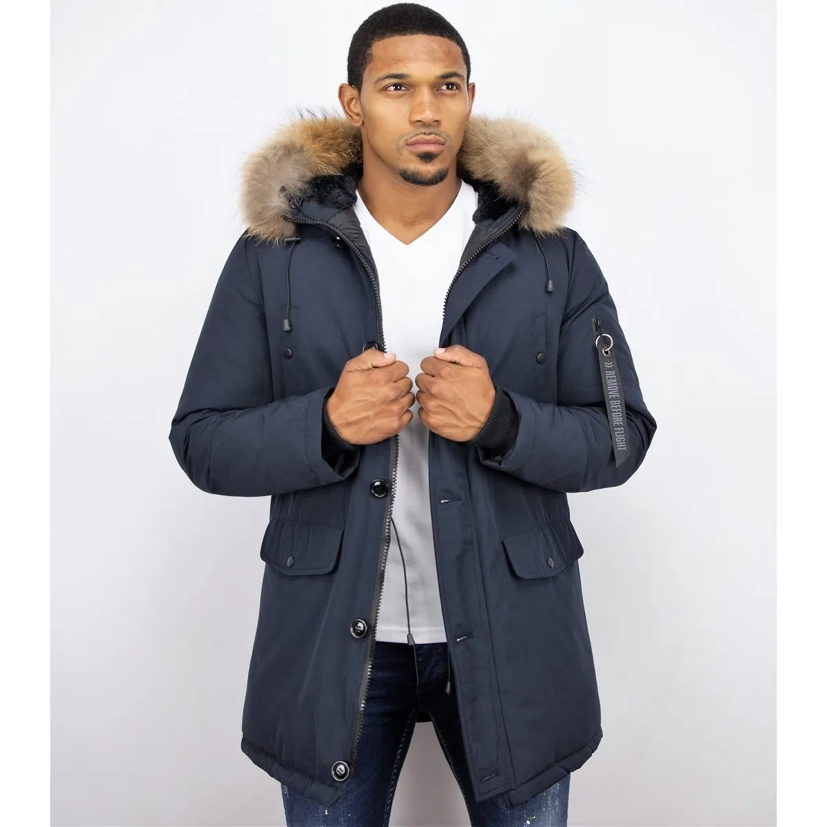 Parkas Hombre Abrigos De Invierno