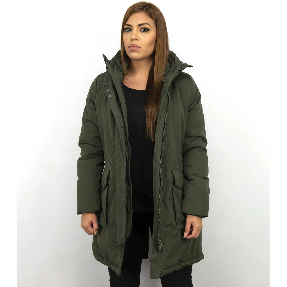 Parkas Mujer Abrigos De Piel