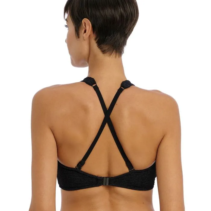 Parte de arriba Bikini Freya Swim Ibiza Waves Bralette con aros AS203814 Negro