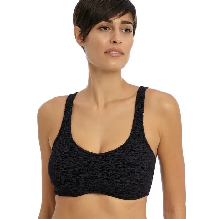 Parte de arriba Bikini Freya Swim Ibiza Waves Bralette con aros AS203814 Negro
