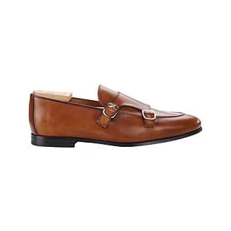 PATINA GOLD DOUBLE BUCKLE SHOES  BOVERTON