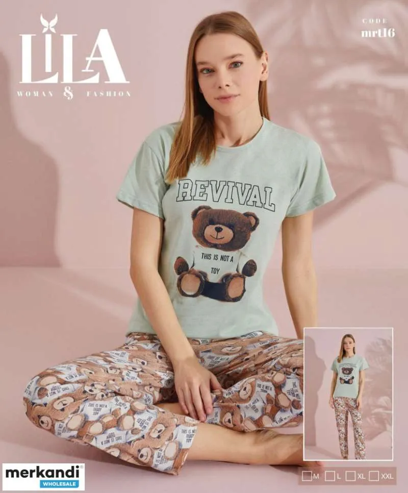 Pijama de mujer Añade pijamas de mujer a tu colección de ropa de dormir con muchas opciones de color y lencería.