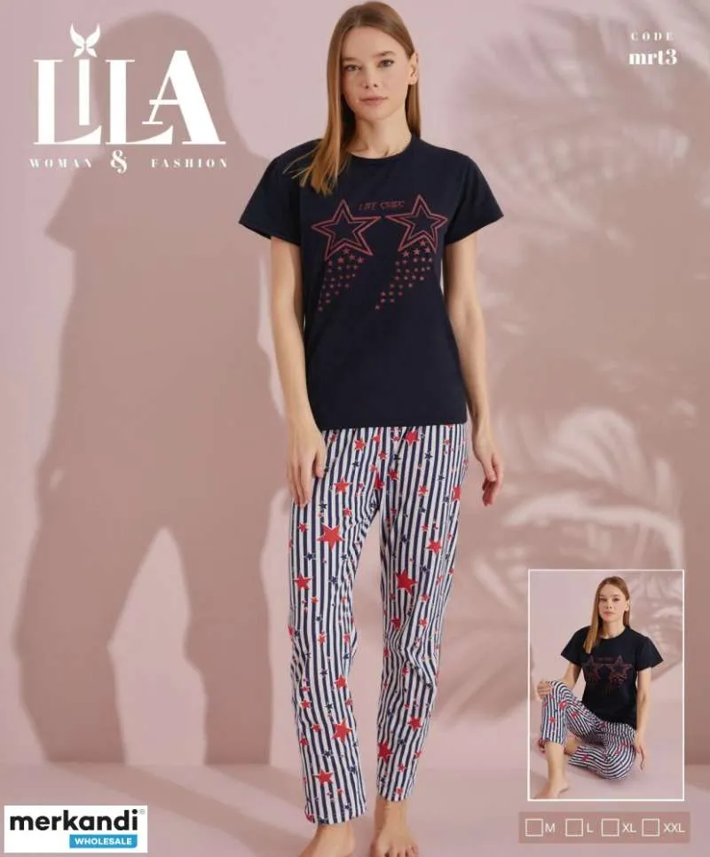 Pijama de mujer Añade pijamas de mujer a tu colección de ropa de dormir con muchas opciones de color y lencería.