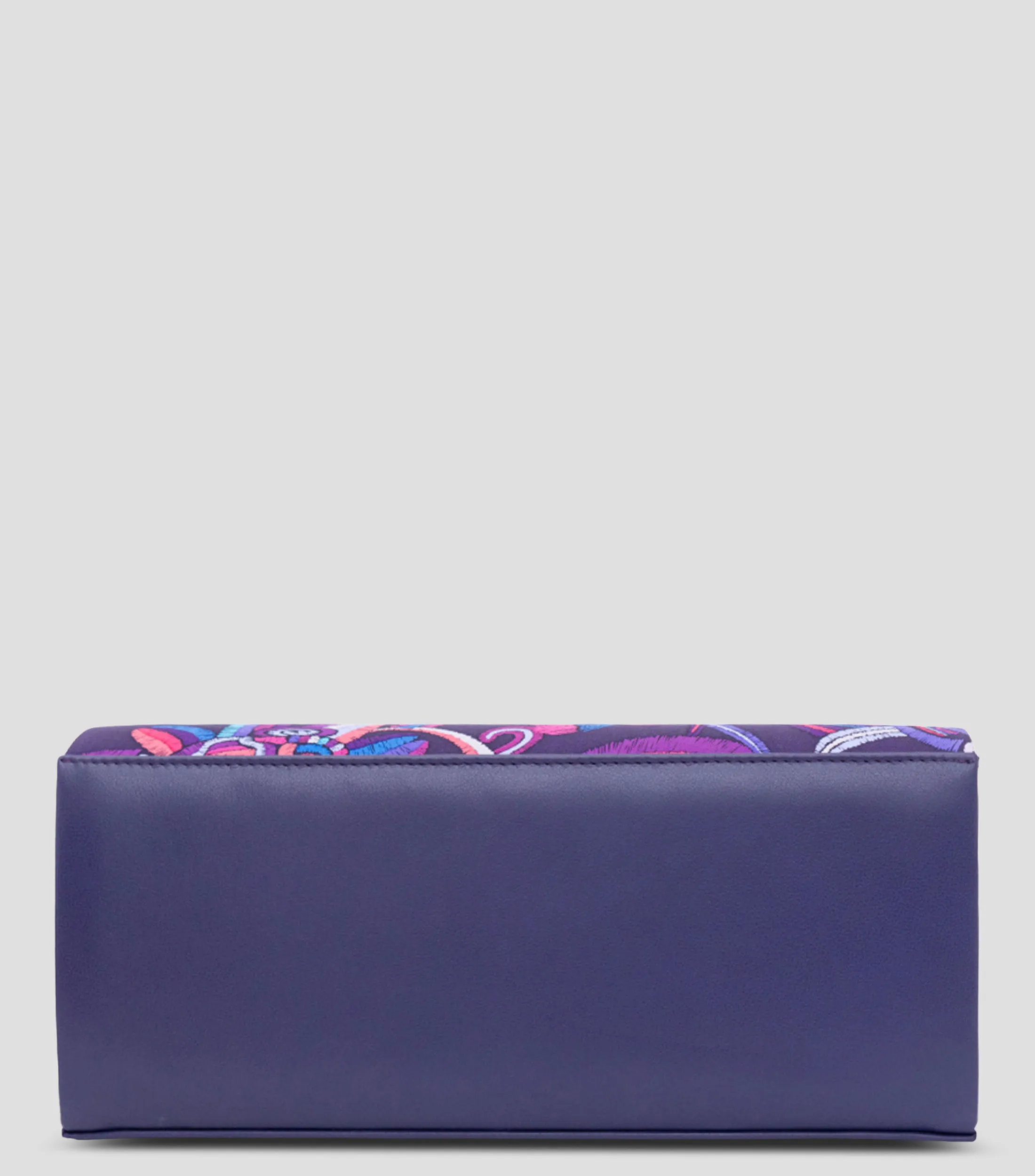 Pineda Covalin Bolso Clutch con estampado Quetzalcóatl Mujer