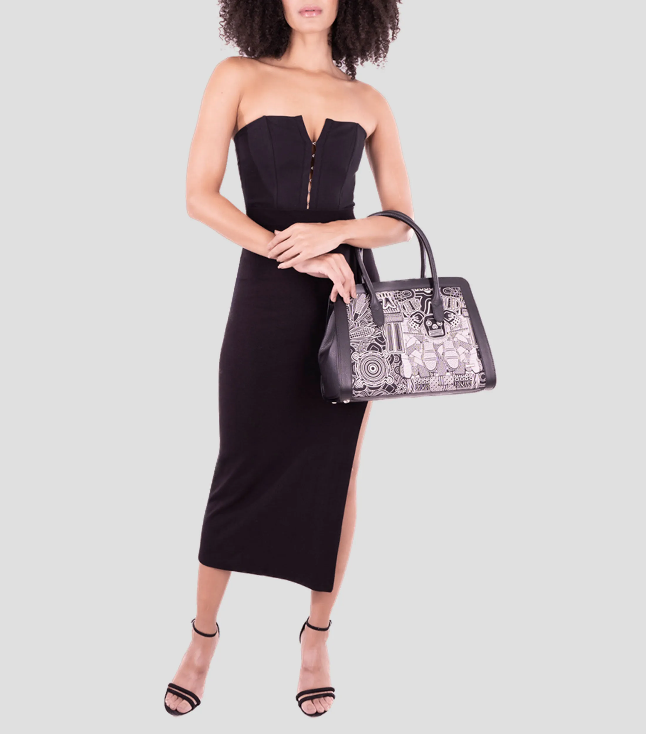 Pineda Covalin Bolso Satchel en Piel Mujer