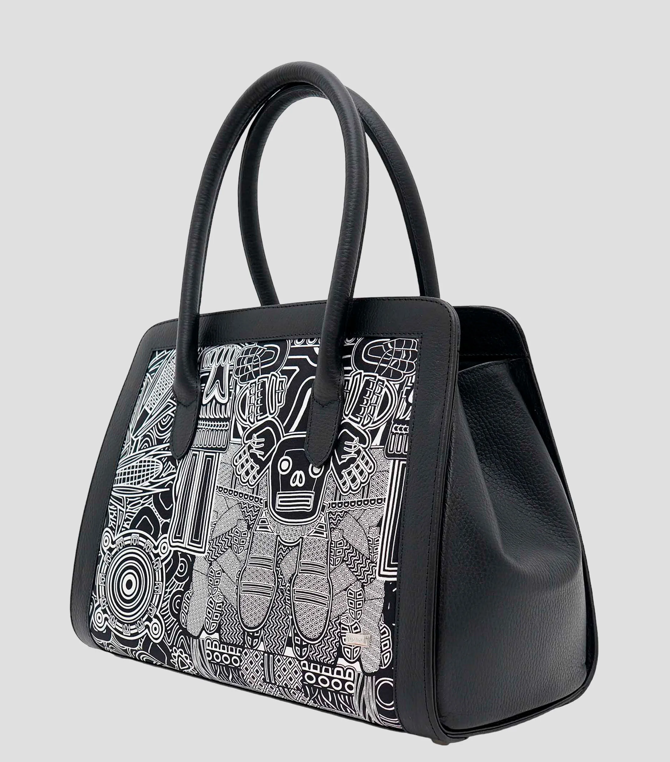 Pineda Covalin Bolso Satchel en Piel Mujer