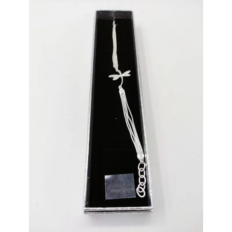 Pulseras bañadas en plata de ley 925 mix