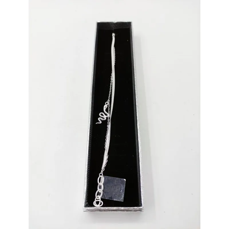 Pulseras bañadas en plata de ley 925 mix