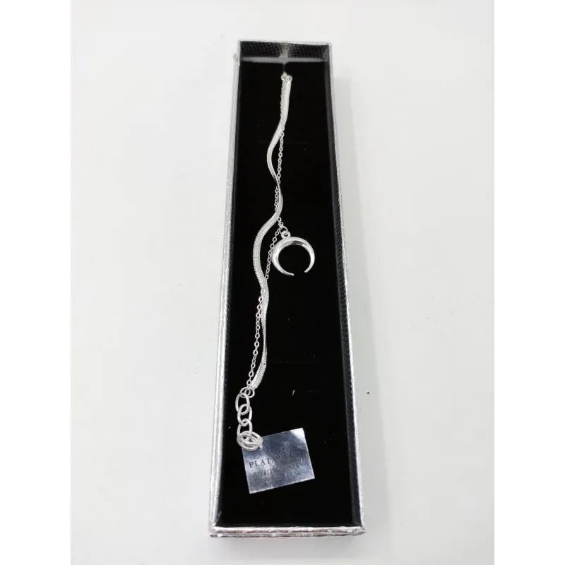 Pulseras bañadas en plata de ley 925 mix