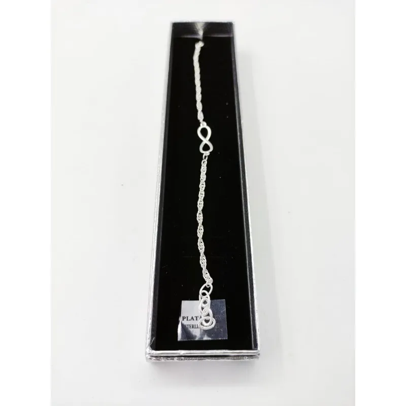 Pulseras bañadas en plata de ley 925 mix