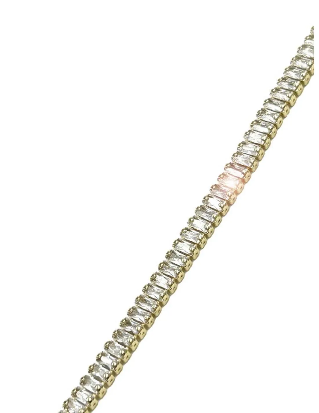PULSERAS DORADAS DE FIESTA CON CIRCONITAS PARA BODAS