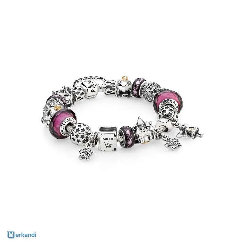 Pulseras estilo pandora de acero al por mayor