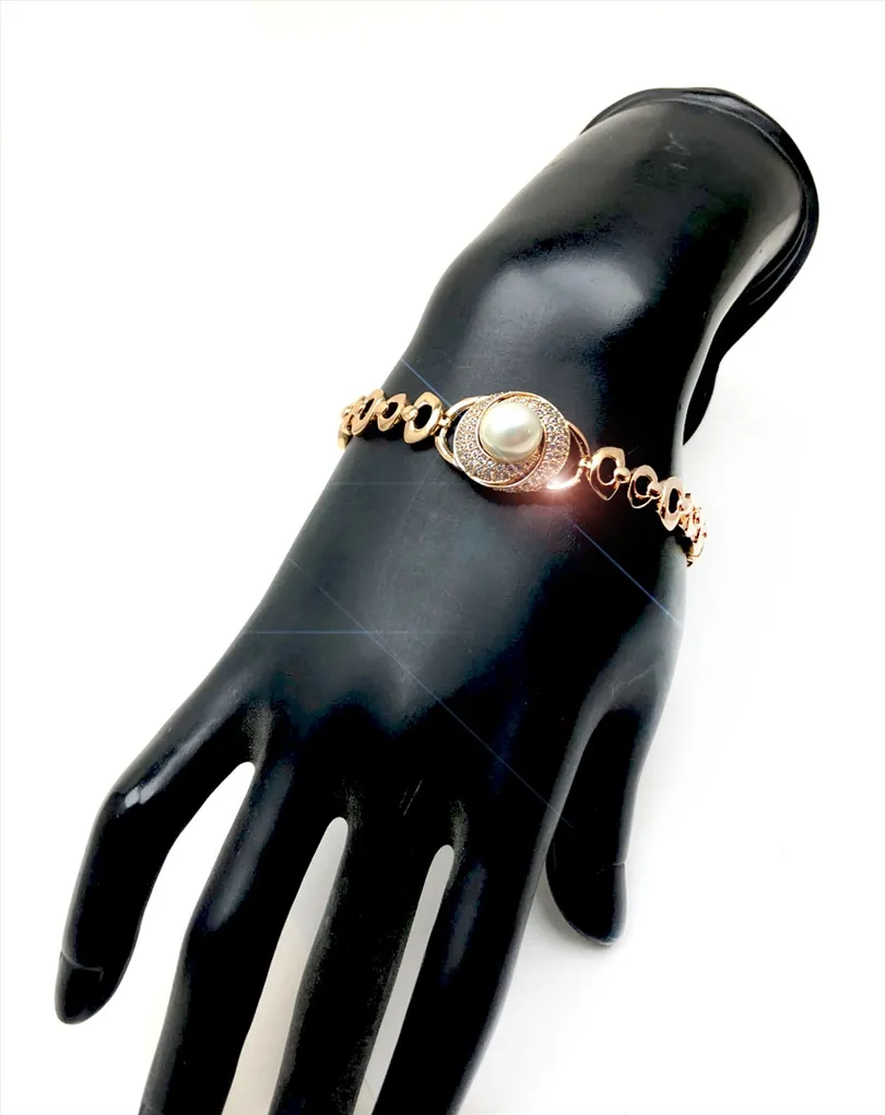 PULSERAS MUJER BISUTERIA FINA CIRCONITAS Y PERLAS MADRID