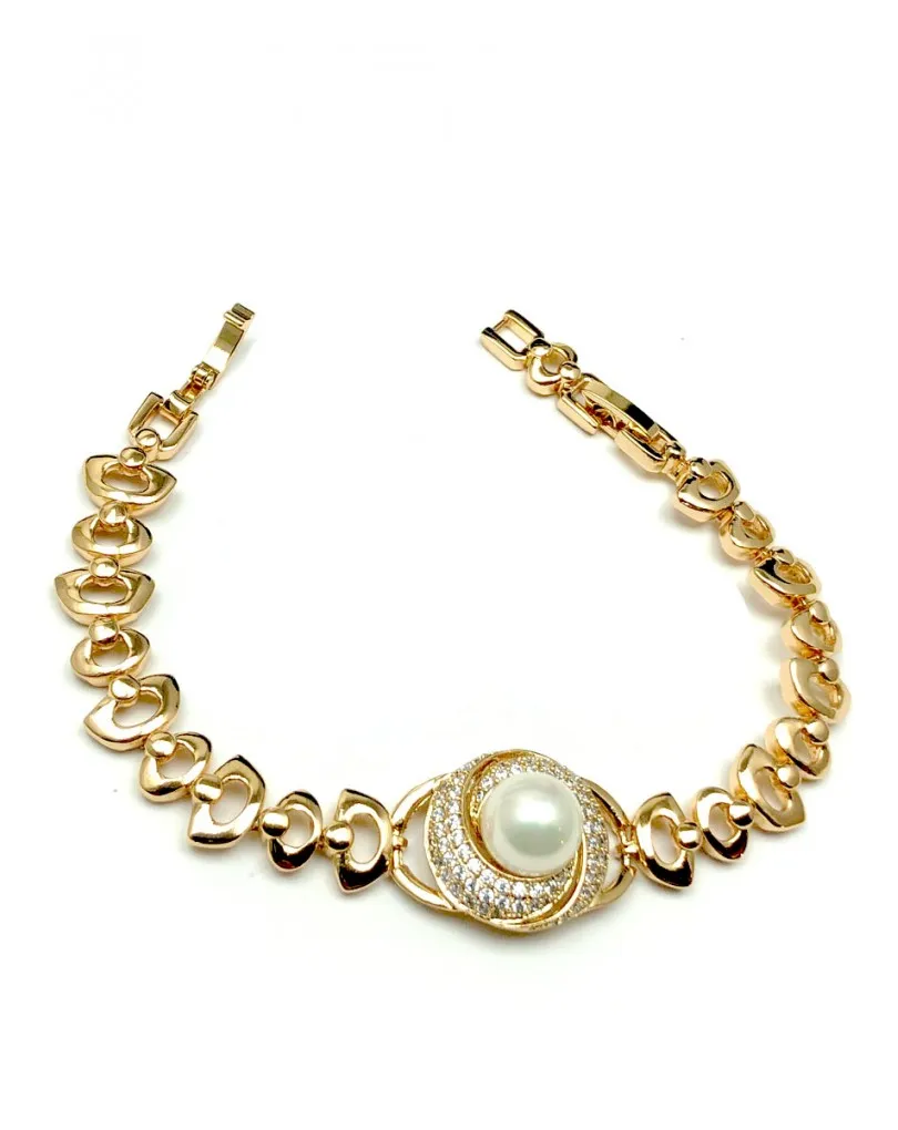 PULSERAS MUJER BISUTERIA FINA CIRCONITAS Y PERLAS MADRID