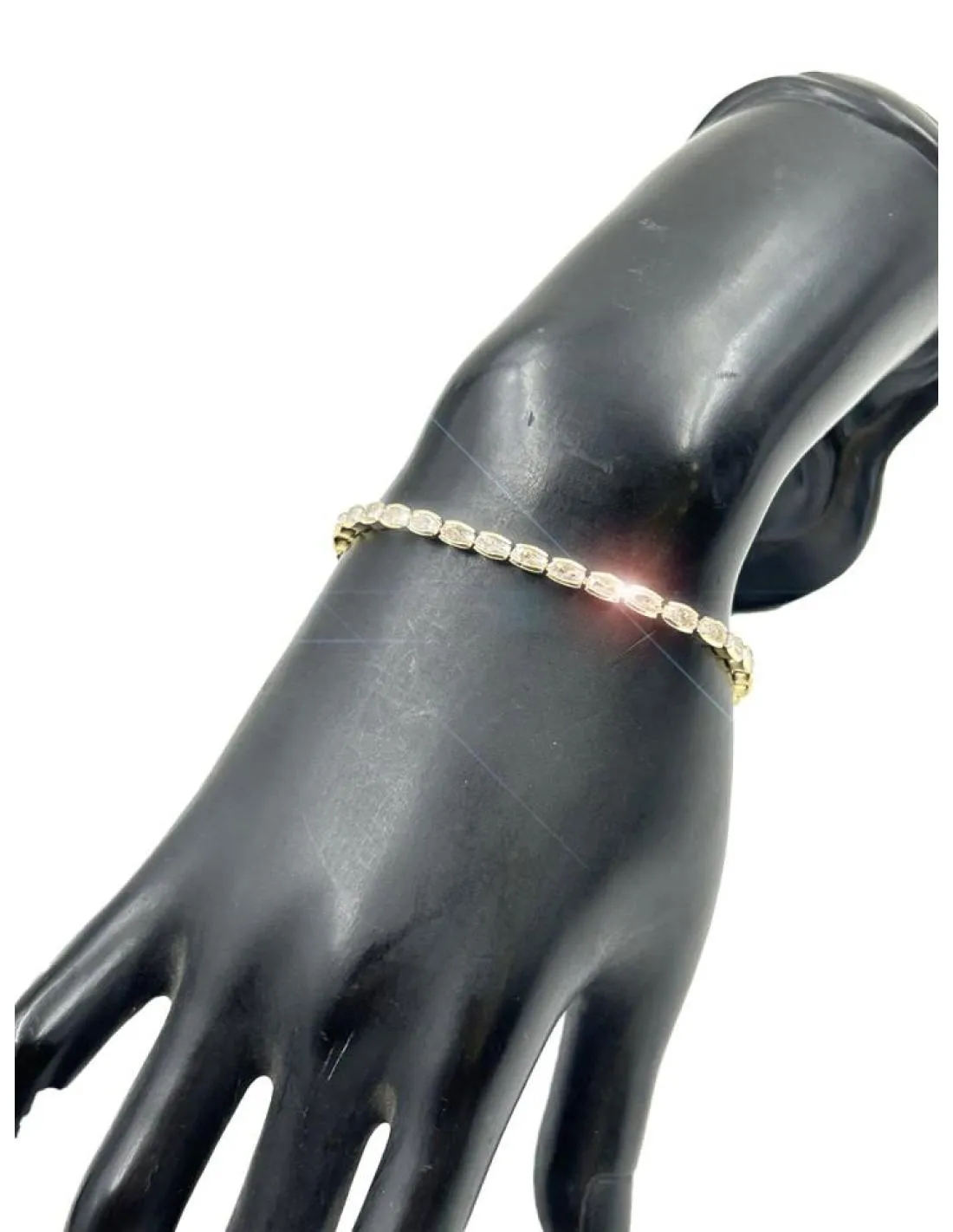 PULSERAS ONLINE DE FIESTA DORADAS CON DESTELLOS BRILLO