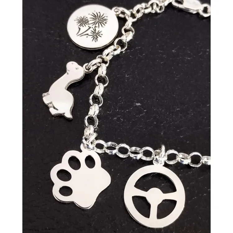 Pulseras POR ENCARGO PRESUPUESTO PREVIO plata de ley