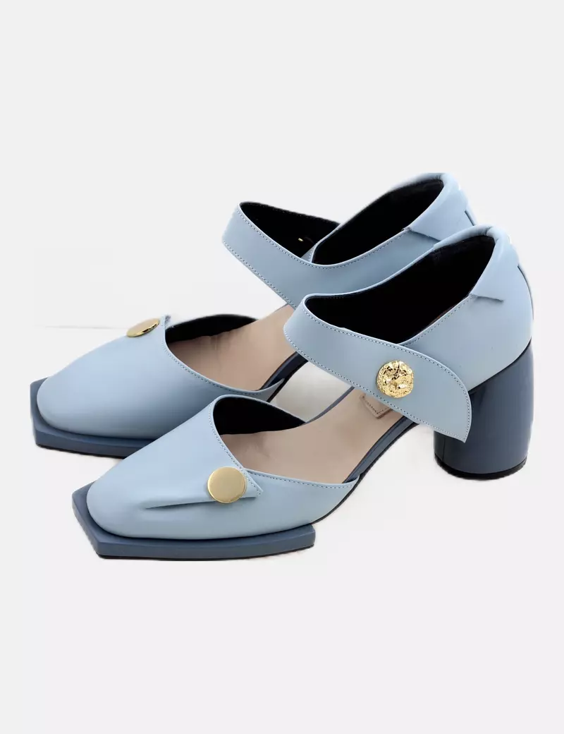 Reike Nen Zapato tacón azul