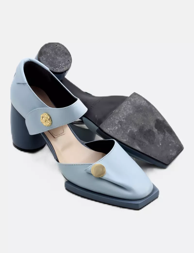 Reike Nen Zapato tacón azul
