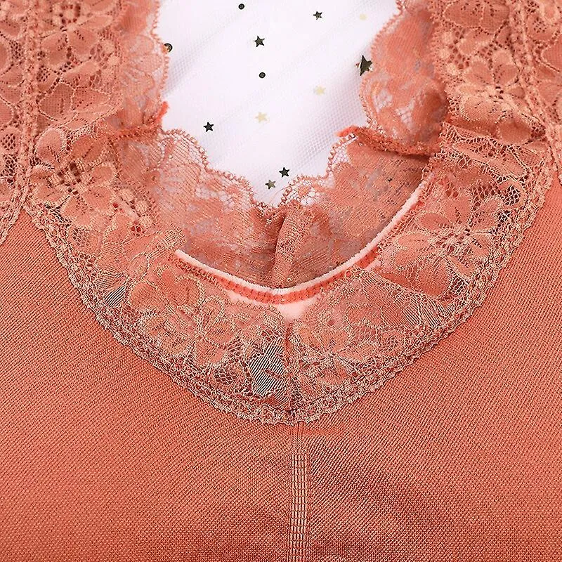 Ropa interior térmica Chaleco talla grande Thermo Lencería Mujeres Ropa de invierno Ropa de invierno Ropa interior Ropa interior