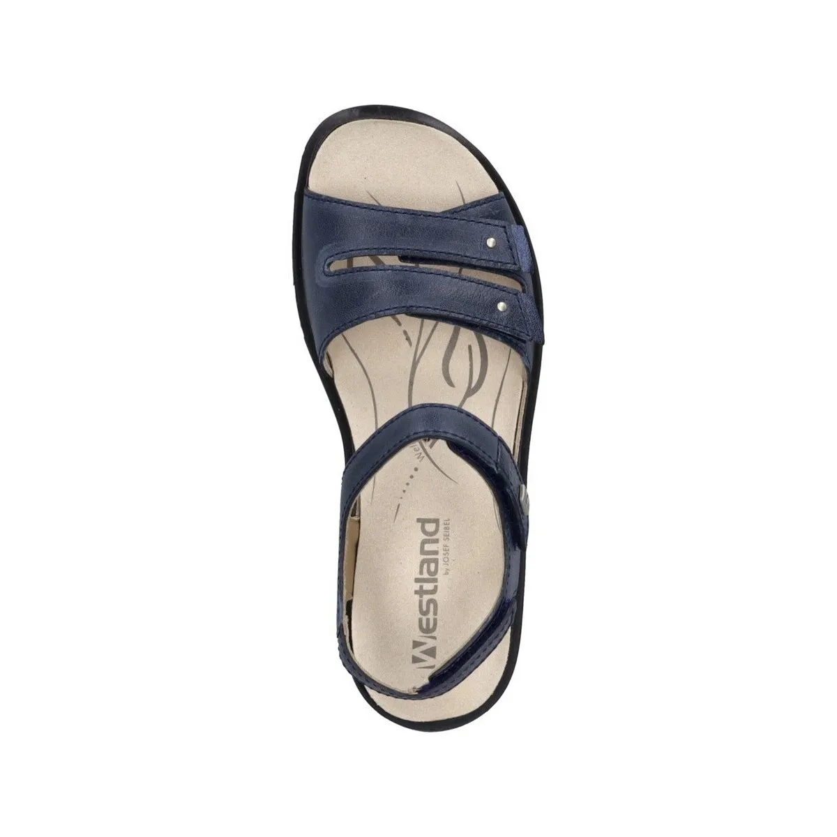 SANDALIA  ANNECY02 PIEL AZUL