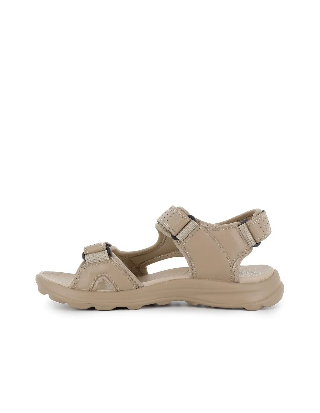 Sandalia californiana piel velcros hombre beige KangaROOS