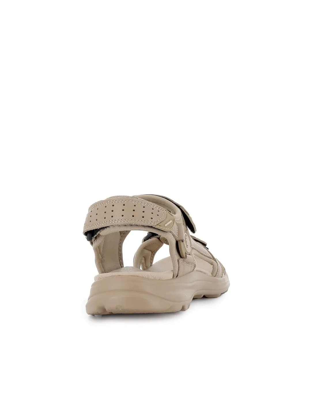 Sandalia californiana piel velcros hombre beige KangaROOS