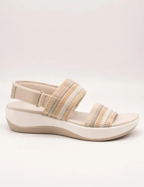 Sandalia Clarks 26177183 Arla Stroll Beige Combi