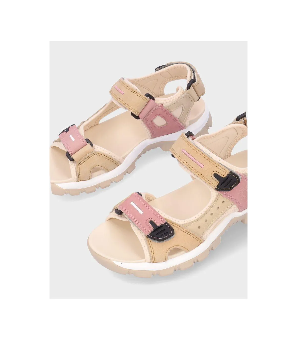 SANDALIA CORONEL TAPIOCCA T660 BEIGE ROSA TAUPE