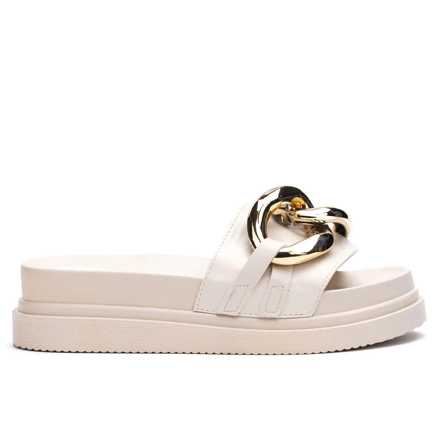 Sandalia Mujer Beige Amina Apóstol