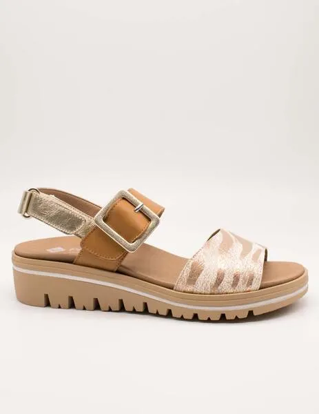 Sandalia Pie Santo 240773 Beige de Mujer