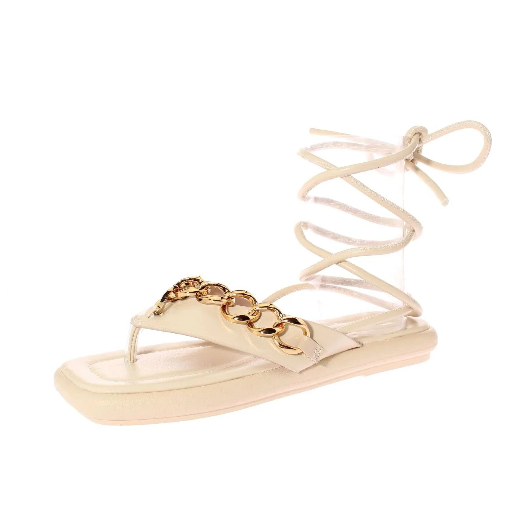 SANDALIA ROMANA BEIGE IRUN ART. 5G9838F3BEICHS