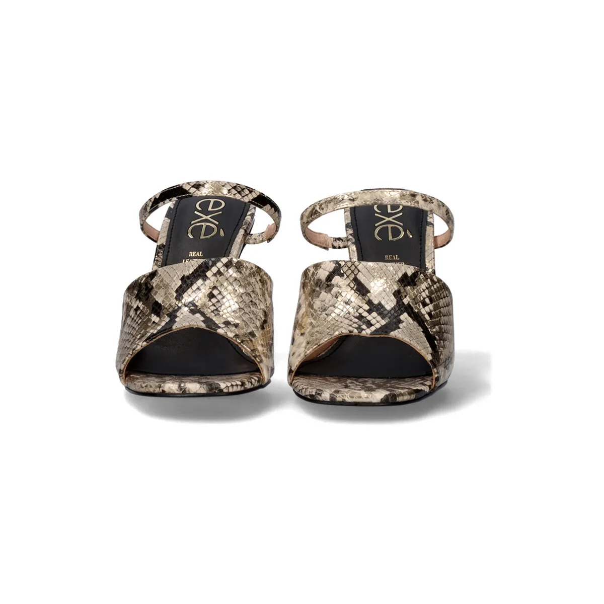 SANDALIA TACÓN ALTO MAGGIE865 SNAKE BEIGE