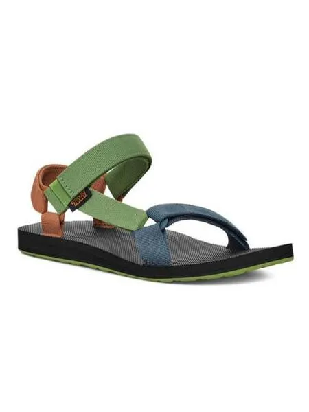 Sandalia Teva Original Verde/Azul Hombre